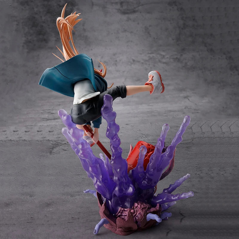 Genuine Original Figuarts ZERO Power Chainsaw Man Anime Figure PVC 23CM Collectible Model Dolls Statuette Toys Ornament Gift