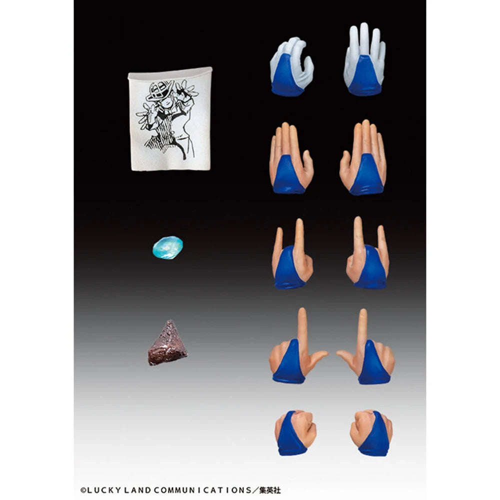 100% Original Medicos Entertainment Super Action Statue Jojo No Kimyou Na Bouken Wild Cat Size Jodio Joestar Cat Size