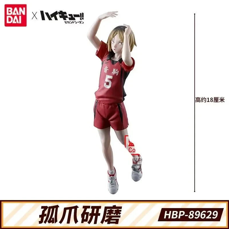 Original Bandai Posing Figure Haikyuu!! Kozume Kenma Anime Action Collection Ornaments Figure Model Toys Holiday Gifts