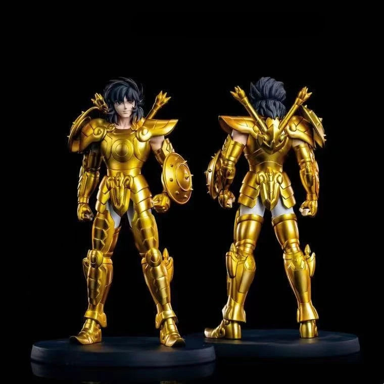 BANDAI in Stock Saint Cloth Myth EX Libra Boy Old Master Original Color Version Saint Seiya Figure Model Collection Toy Gift