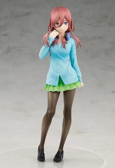 Original in Stock GSC Pop Up Parade The Quintessential Quintuplets Nakano Miku Figures Model Toy Gift Collection Ornament