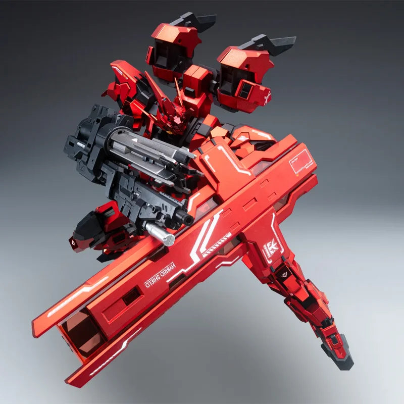 1/100 Estailev Cassowary Exceed Type Red Shining Series Pre Assembled Action Figure Detachable Parts Assembly Model Toy Boy Gift