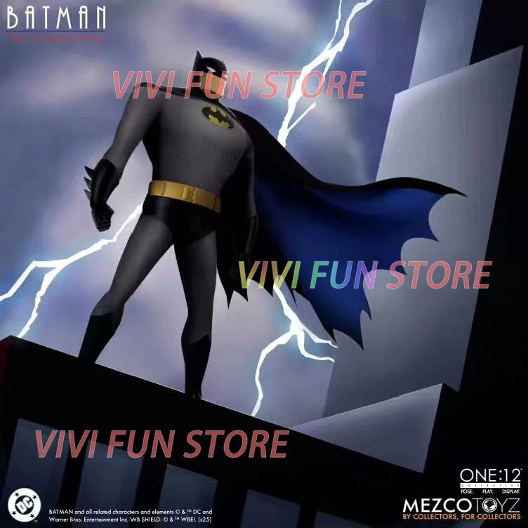 In Stock Originate Mezco Toys TAS BATMAN The Animated Series One:12 Movability Model Toys Cloth Clothes