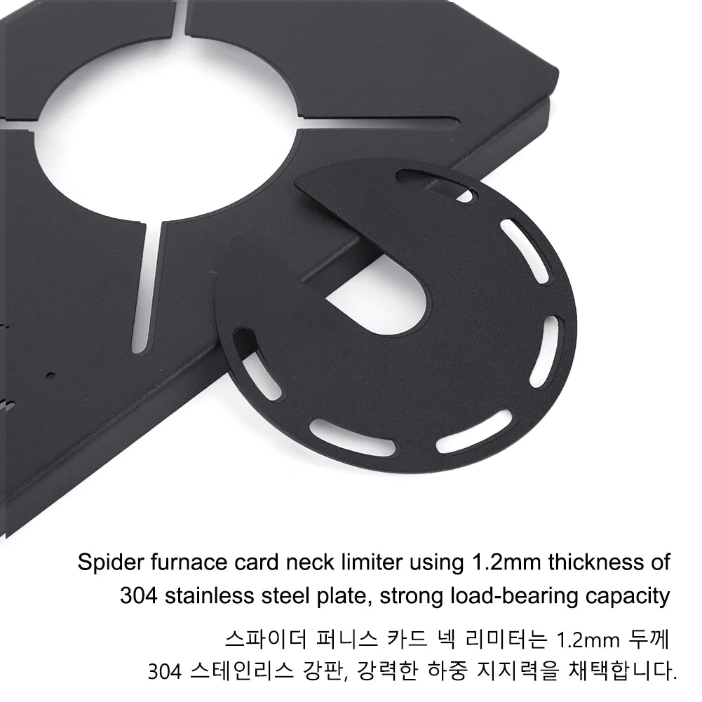 Camping IGT Table Board Spider Stove Table Board Camping Equipment Multifunctional Table Unit Board for SOTO Spider Stove