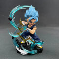 Q версия Dragon Ball Z Vegeta фигурка Vegetto 11CM PVC екшън фигурки колекция модели играчки