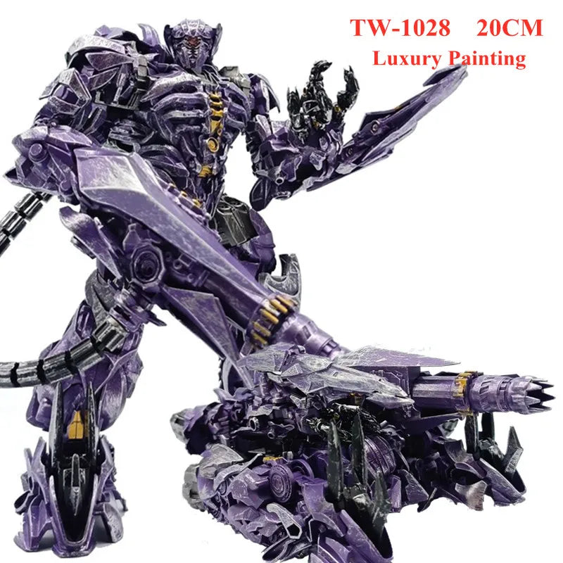 IN STOCK AOYI 18CM NEW Repaint Action Figure Movie Toys Boy Anime Robot Car Aircraft Dinosaur Model Kids SS61 TW-1028B
