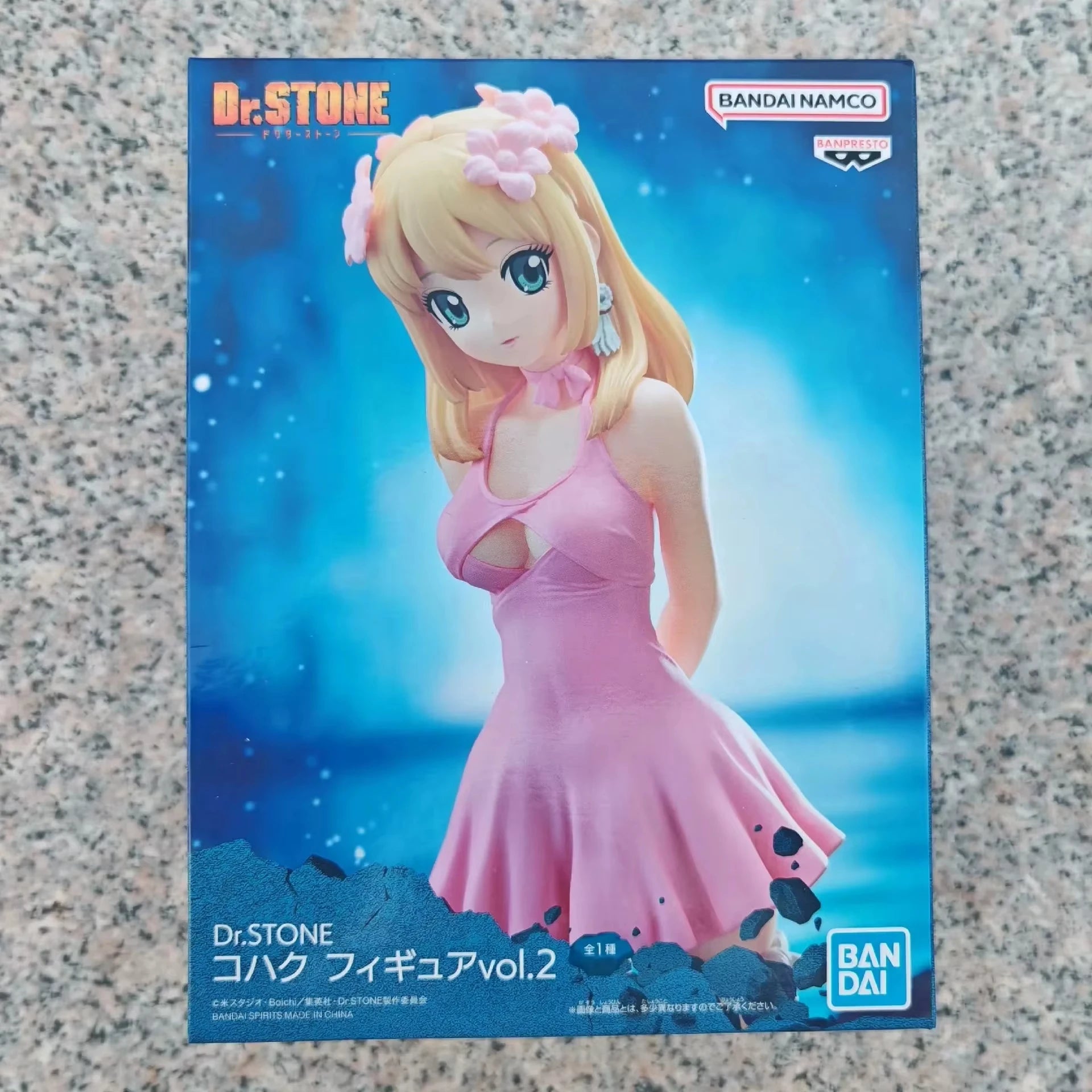 Special In Stock Original Bandai Banpresto Dr.stone Ishigami Senku Asagiri Gen Kohaku Figure Anime Genuine Boxed Model