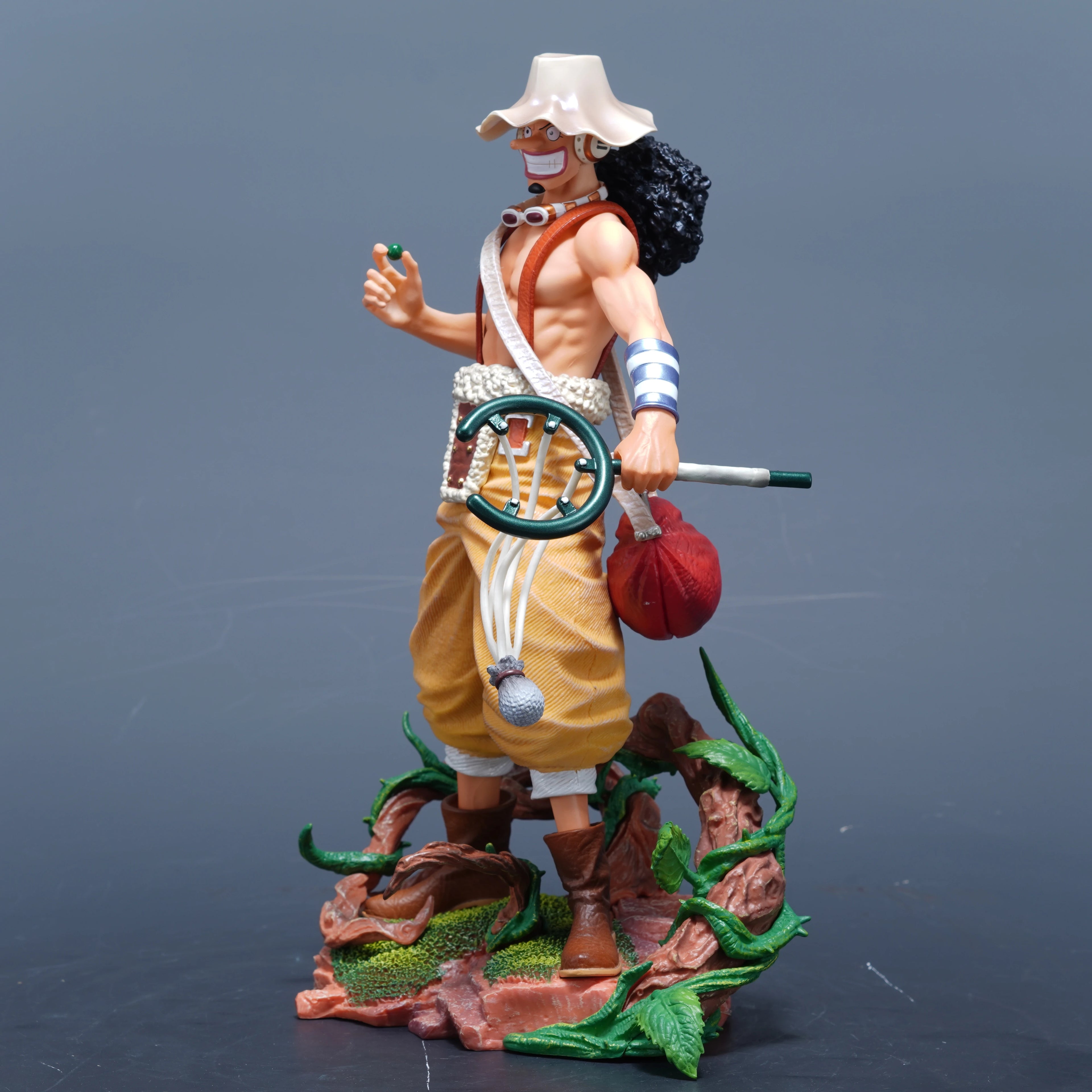 25 cm große One Piece Anime-Figur LX Usopp, hochwertige Version. Usopp-Figur aus PVC, GK-Statue, Sammlerstück, Dekoration, Spielzeug, Geschenk