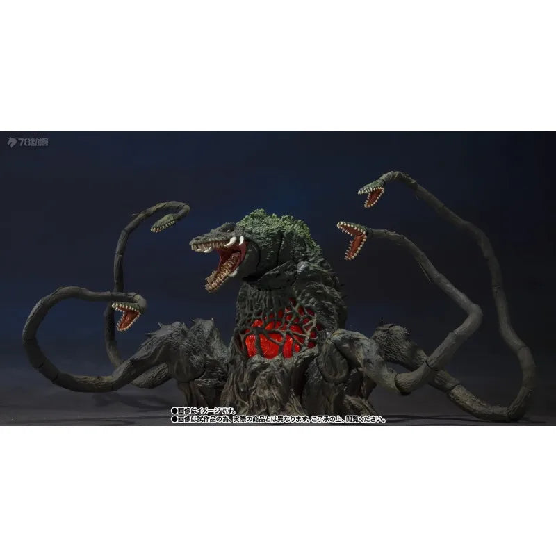 Bandai S.H.MonsterArts Finished Movable Doll Series Bioranti Special Color Scheme Action Figure Model Toys Model Gifts for Boys
