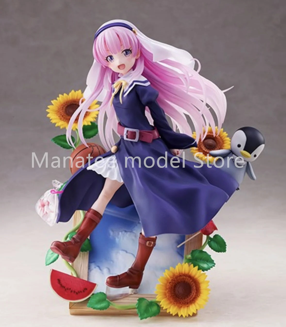 Aniplex Original Hina -Summer Memory- Vignette Style Figure 1/7 PVC Action Figure Anime Model Toys Collection Doll Gift