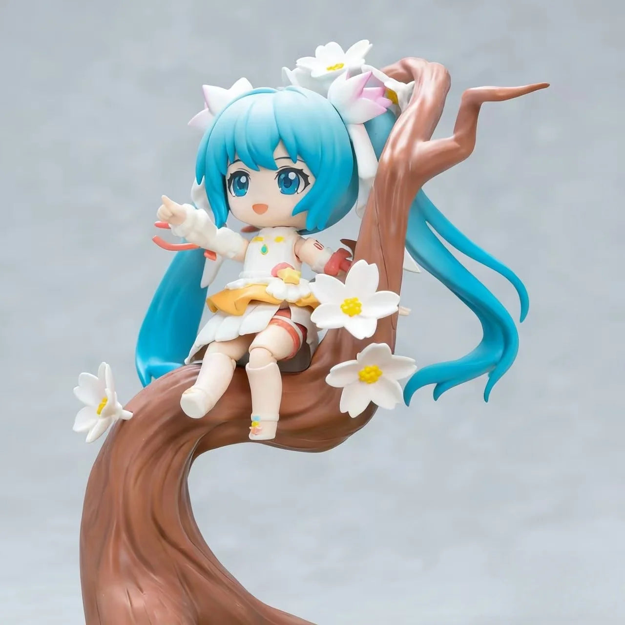 In Stock BLOKEES Qi Yu Ji Q Hatsune Miku The Future Is with You Figure Model Peripheral Action Figure Collection Gift