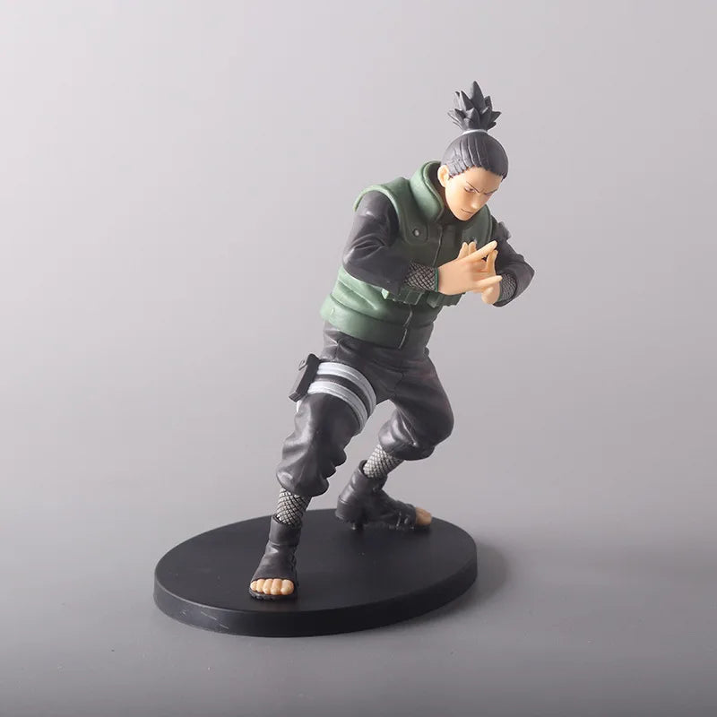 19CM Аниме Известна бойна сцена Наруто Шипуден Узумаки Наруто и Нара Шикамару Модел играчка Подаръчна колекция PVC екшън фигурка