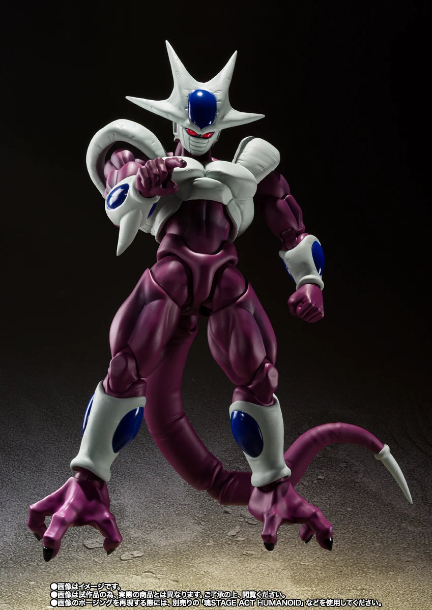 In stock Bandai S.H.Figuarts DRAGON BALL Z COOLER FINAL FORM 40th Anniversary Reissue Edition Anime Action Figures Model Toy