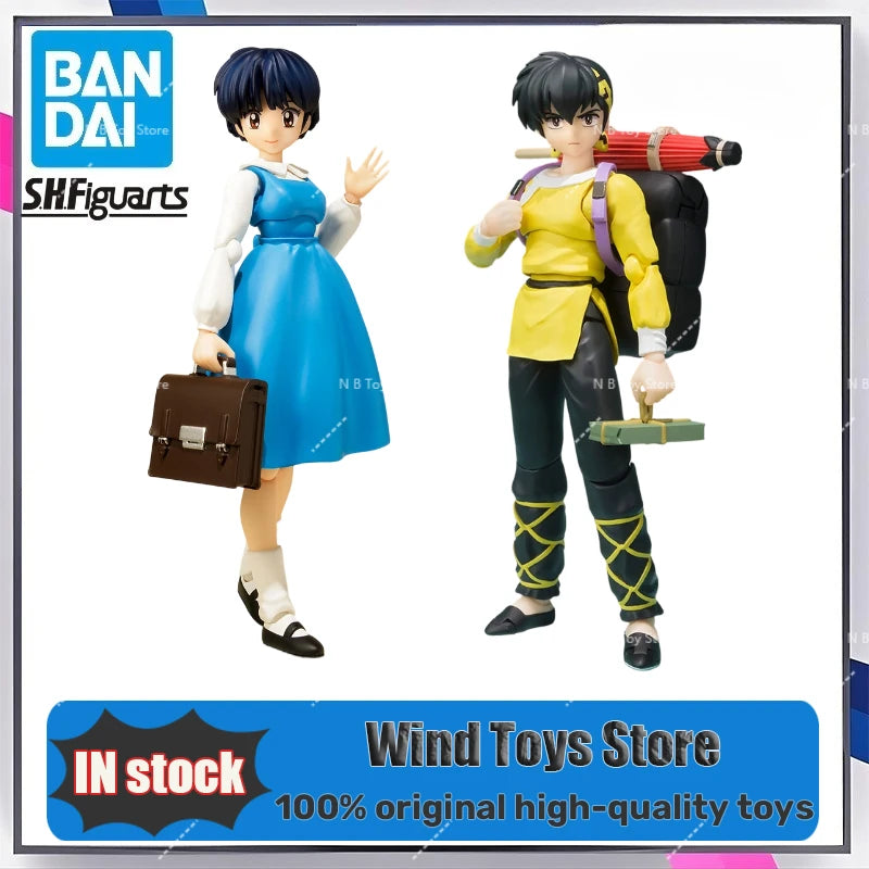 In Stock Bandai S.H.Figuarts Ranma SHF Random Caballo Aleatorio 2/1 Half + Sound Good Teeth Limited Edition Collect Gifts