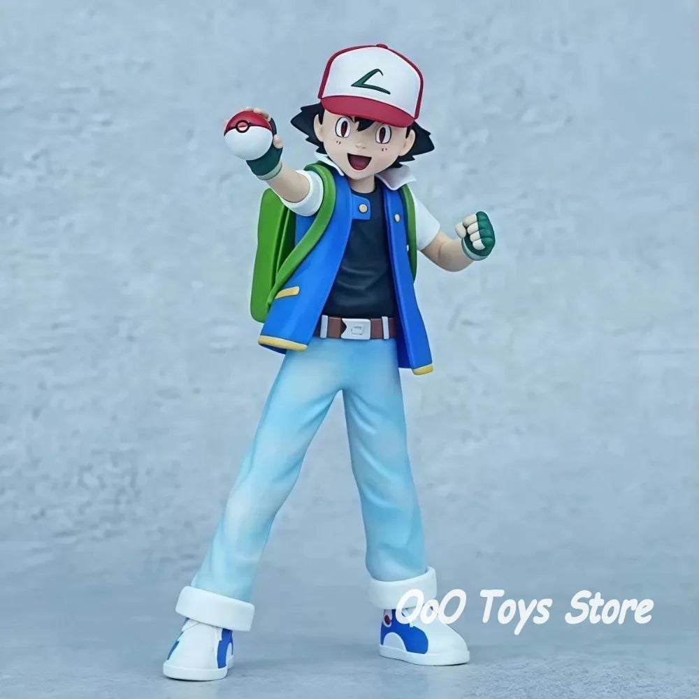 13-15cm Anime Pokemen Figure Brock Ash Ketchum Misty Action Figures Pvc Collection Model Toys for Children Gifts