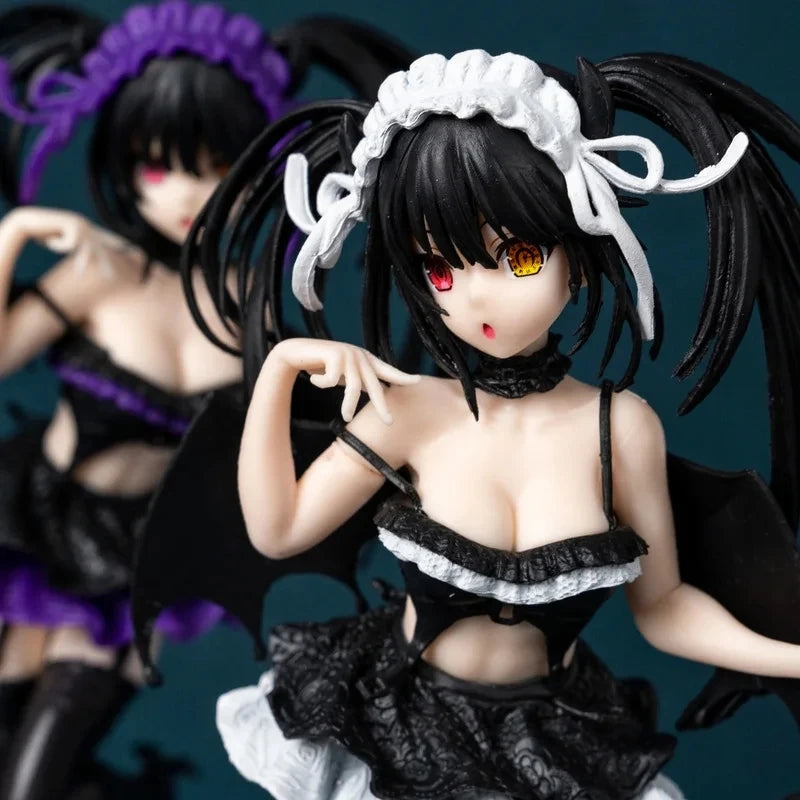 21 см Date A Live Tokisaki Kurumi екшън фигурка двуизмерна красиво момиче кошмар дамска плътна фигурка колекционерски модел