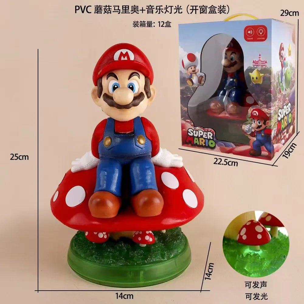 40 cm große Mario-Puppe, Anime-Figur, Modellspielzeug, Heimdekoration, Ornament