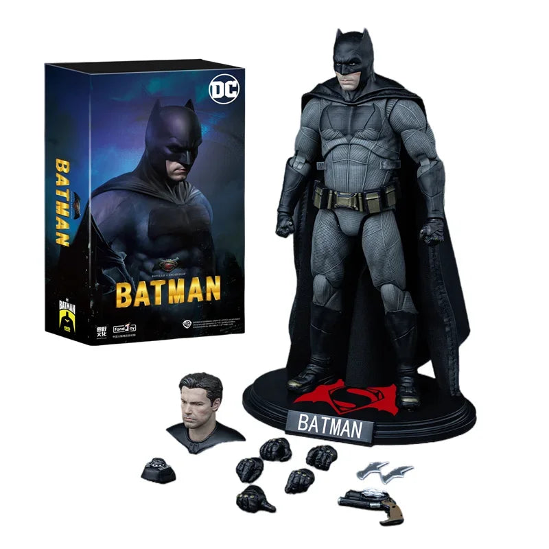 Originals DC Justice League The Batman Robert Pattinson Figure Batman  Anime Figures Collection Models Toys Gift