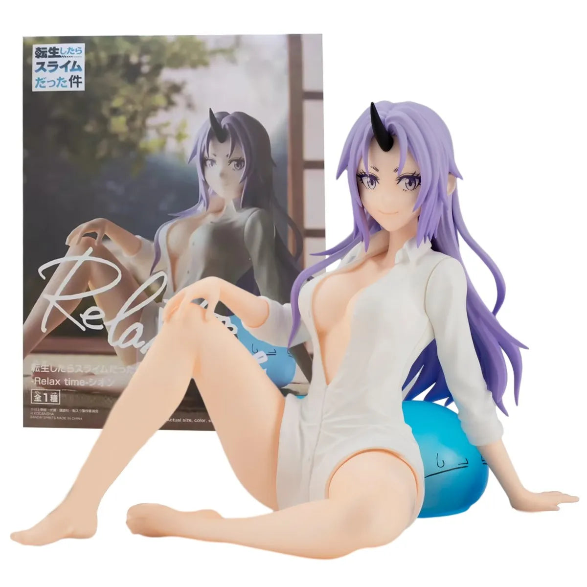 13CM Anime Figure Shion That Time I Got Reincarnated As a Slime Relax Time Loungewear Anime Figure Toy Gift  Action Figure