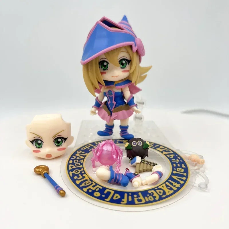 27cm Raa no Yokushinryuu Anime Figure Yu-Gi-Oh! Duel Monsters Yami Yugi Action Figure Dark Magician Girl Figurine Model Doll Toy
