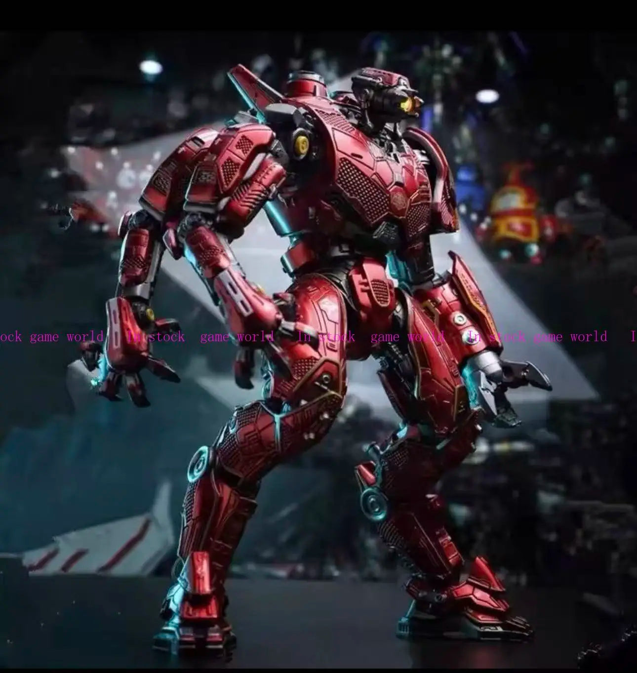 In Stock LINGJIHUN Pacific Rim Crimson Typhoon 19cm Movable Action Figure - Collection Model Boy Gift