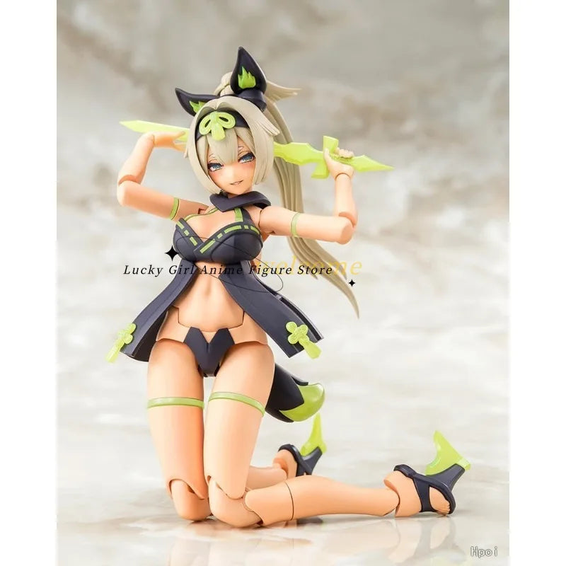 -In Stock Original Kotobukiya Megami Device Shura Tamamo Mae Banquet (Utage) Mecha Assembly Models Ornaments Toys Boys  Statue
