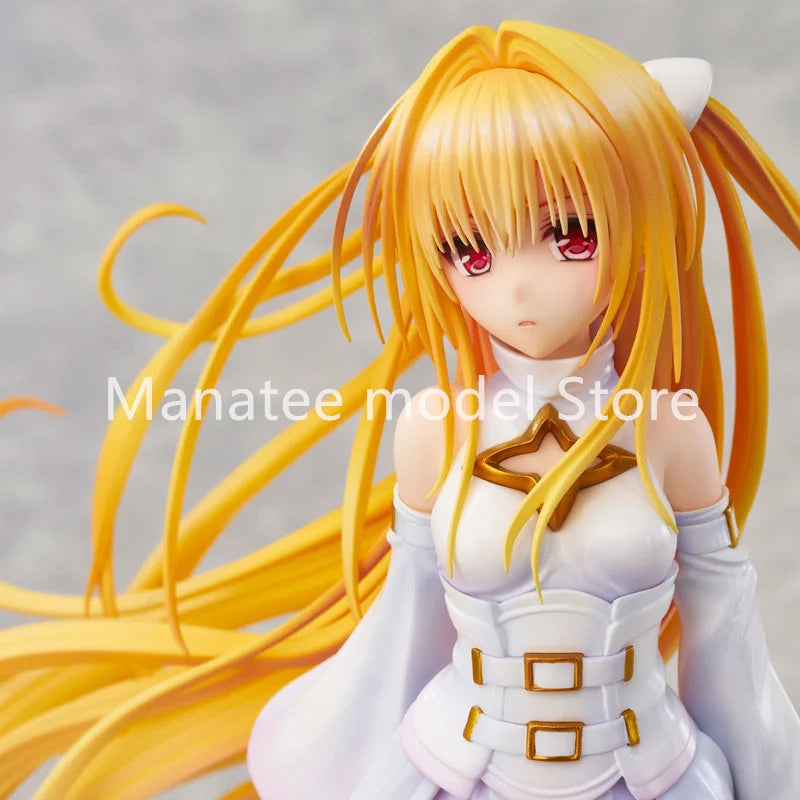 Union Creative Original To Love-Ru Darkness Golden Darkness White Trans ver PVC Action Figure Anime Model Toys Collection Doll G