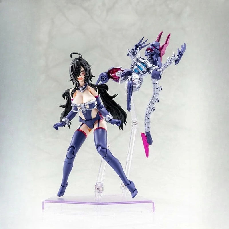Kotobukiya Original MEGAMI DEVICE Series《Suzunomiya Tsukuyomi-no-Mikoto Royal Authority》Figure Assembly Model Toys Collectible