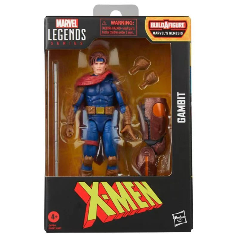 In Stock Hasbro Marvel Legends Series x-men Nemesis Set Wolverine Gambit Marrow 6-inch action figure model gift toy collectibles