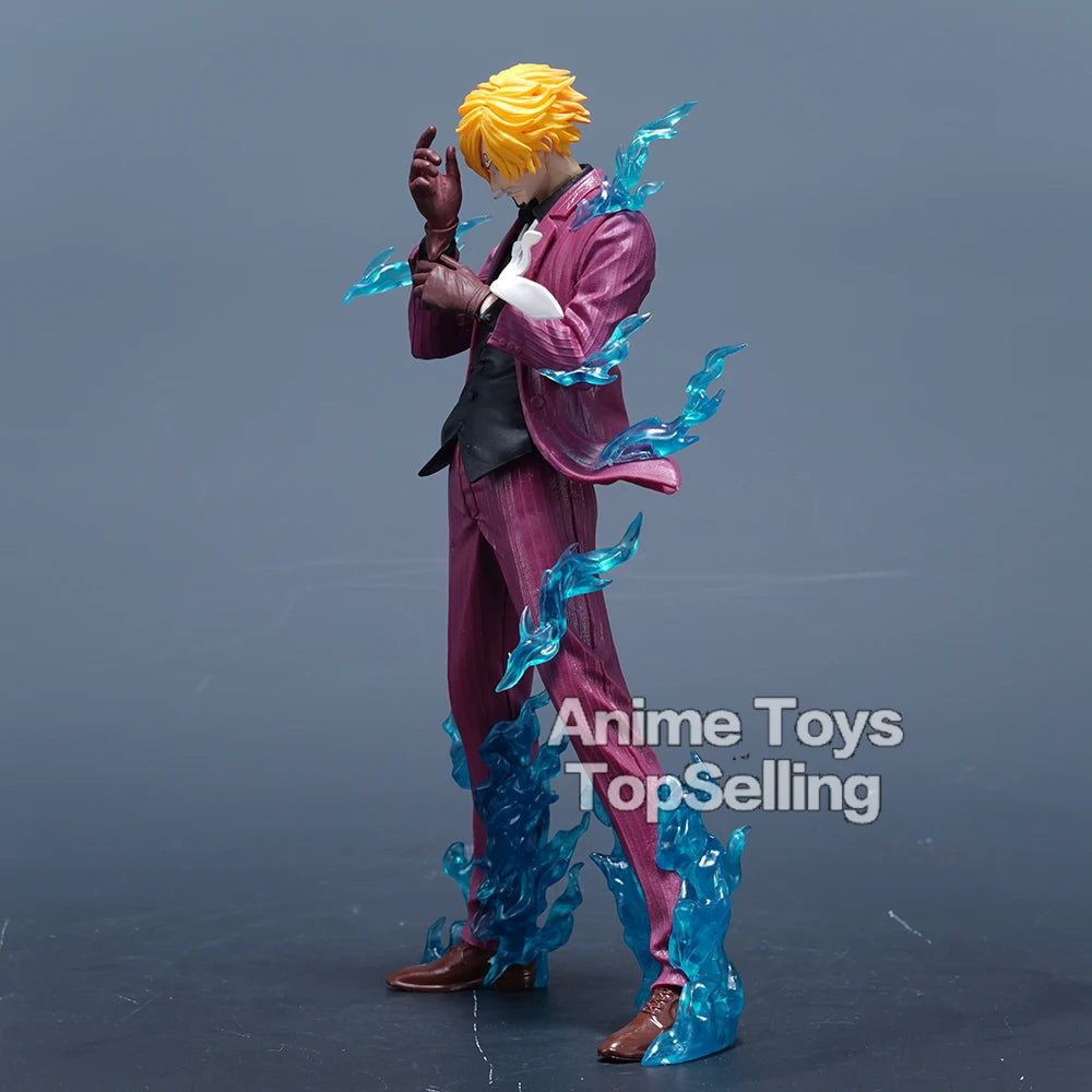 24 cm große Anime-Figur „One Piece“ von Sanji, PVC-Statue, Sammlerstück, Spielzeug für Kinder, Geschenk