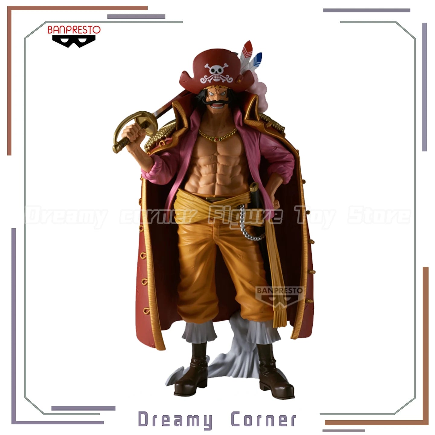【In Stock】BANPRESTO ONE PIECE PREMIUM Gol D. Roger Figure Model Toys Collection