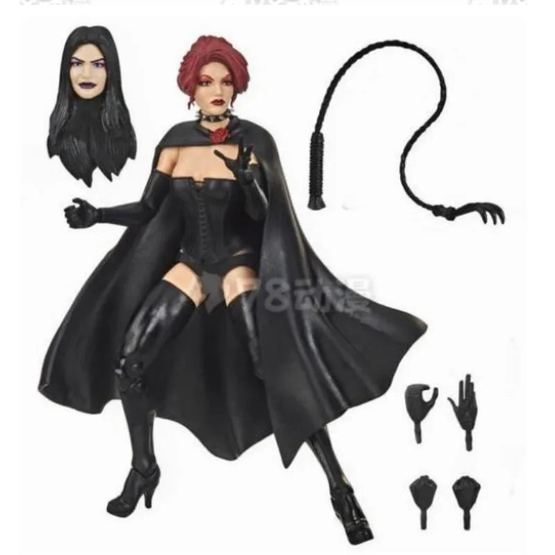 Original Hasbro Marvel Legends Series The Hellfire Club Box Donald Pierce & Black Queen & Black King & White Queen Anime Figure