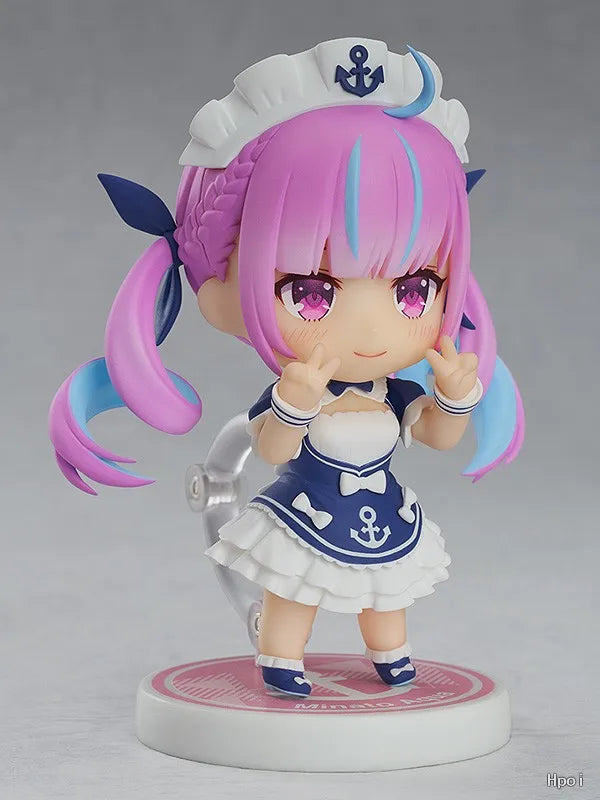 【TM】In Stock Original GSC NENDOROID 1663 Hololive Akuya Anime Doll Figure Model Toys Gift