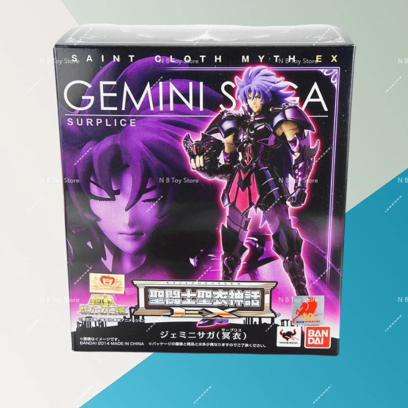 In Stock Saint Seiya Bandai Saint Clothes Myth EX Version The Seiya Gemini Saga Collection Gifts Toys