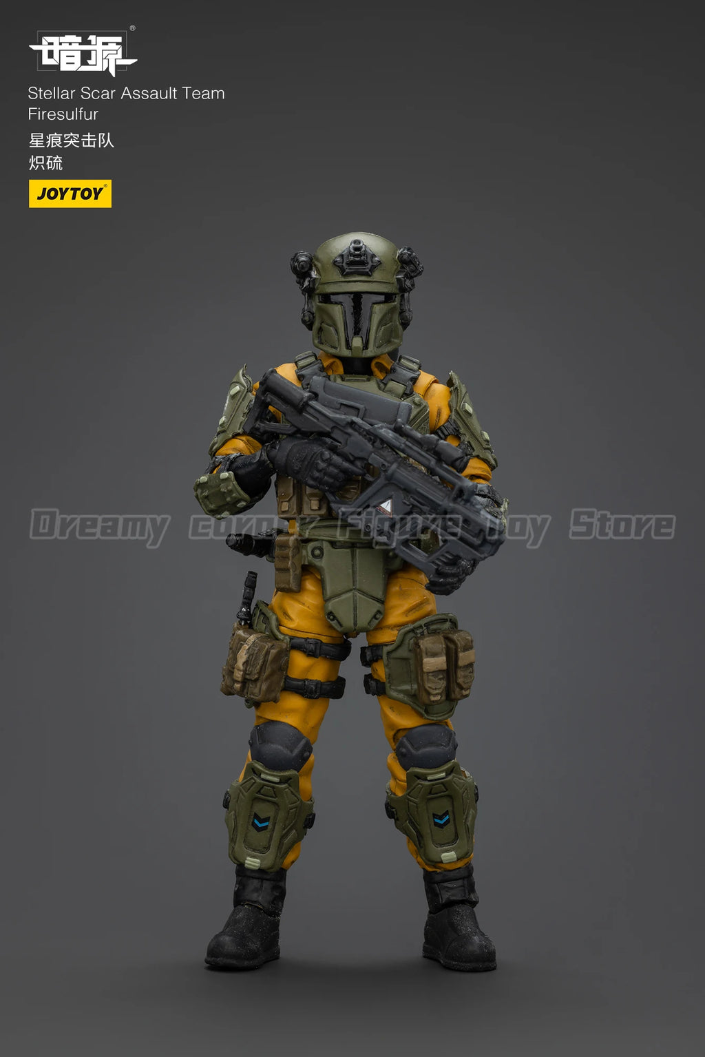 【In stock】JOYTOY Stellar Scar Assault Team Darksilicon Firesulfur Gravelgold Titanite Ghostmanganese 1/18 Action Figure Model