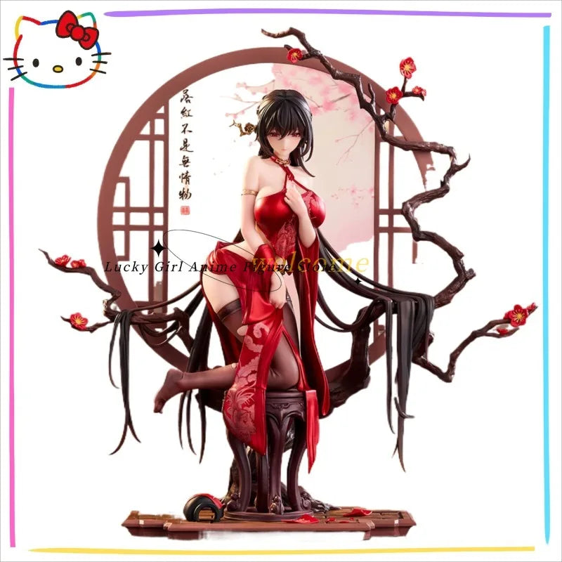 -In Stock Original BearPanda Chinese Style Series 1/6 Anniversary Model: Luohong  Anime Model Figure Collection Gift