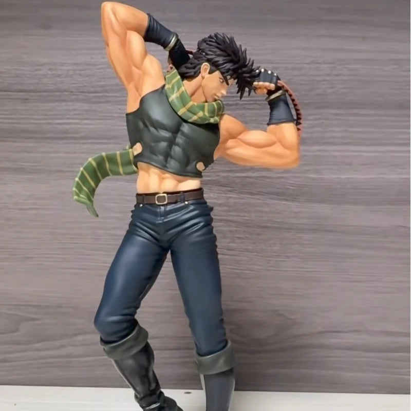 30 см JoJo's Bizarre Adventure Джоузеф Джостар Аниме Фигурка PVC Две глави Декорация за настолни компютри Подаръци за рожден ден Играчки
