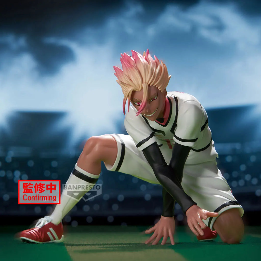 Original BANPRESTO BLUE LOCK Ryusei Shidou FIGURE U20 Japan National Team Anime Figure Toys PVC Model Collection Doll Gift