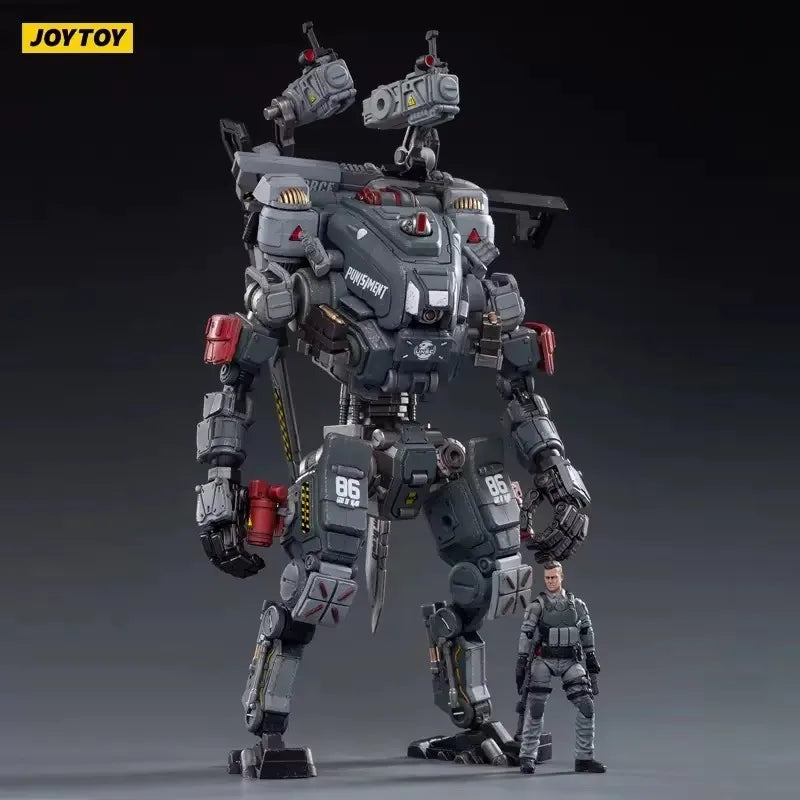 JOYTOY 1/25 God of War 86 Tiekui Dual Pilot  lron Wrecker Steel Bone Mecha Christmas Present Hobby Action Figures Model Toys