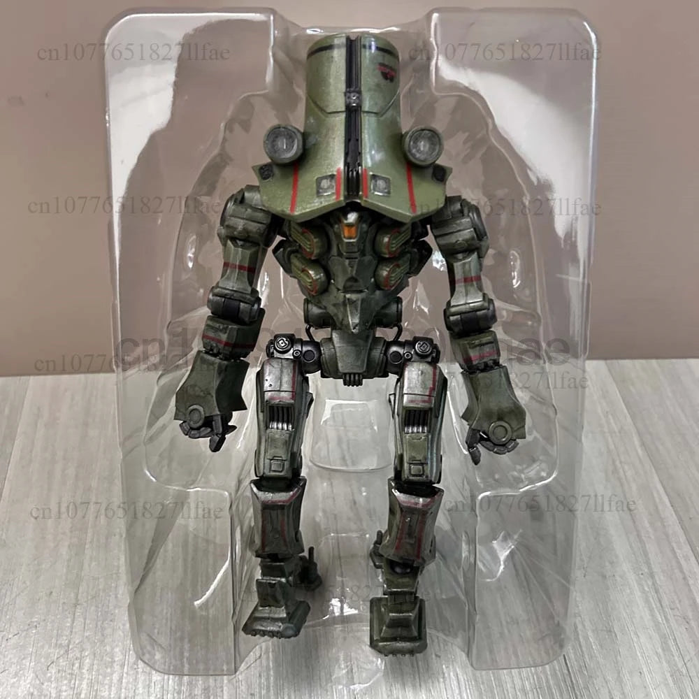 NECA Figure Pacific Rim Figure LED Red Tramp Japanese Mecha Gipsy Danger Obsidian Fury The Eureka Raiders Armour Room Decor Gift