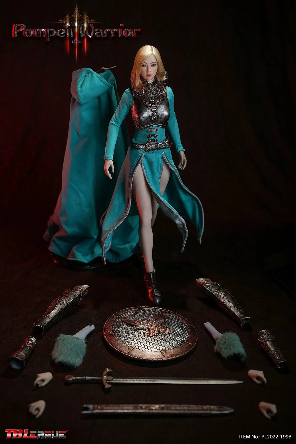 【In Stock】Original TBLeague PL2022-199A PL2022-199B Pompeii Warrior Orange Blue 1/6 Action Figure Toy Model Collection