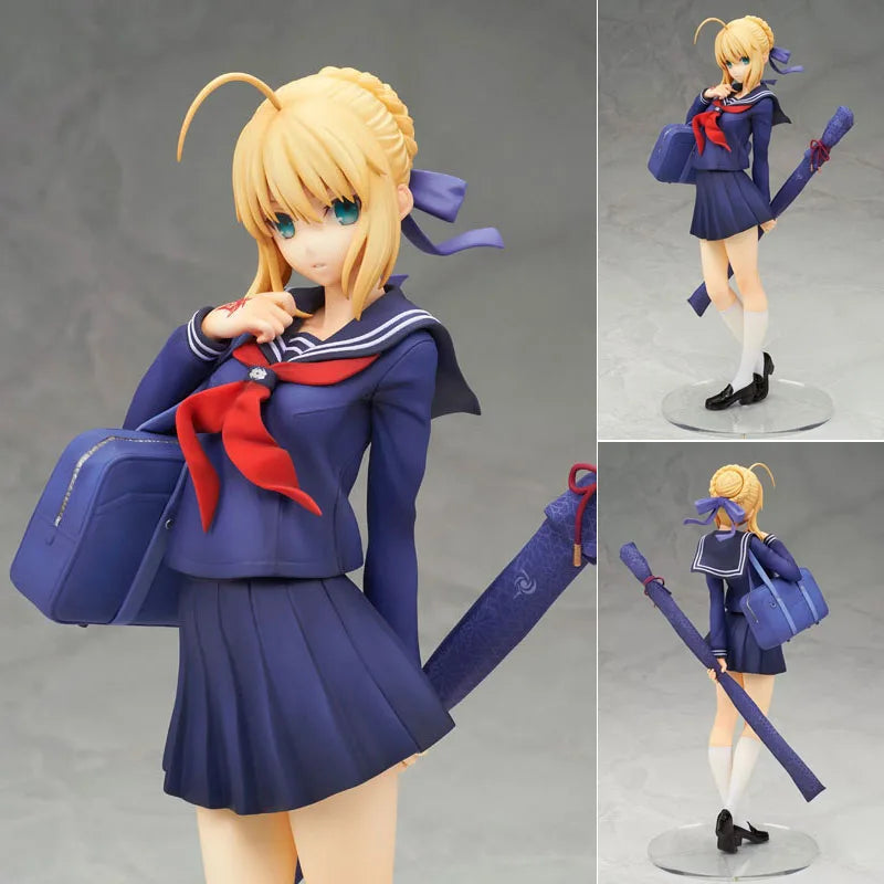 【In Stock】FATE Seba Saber Dress Seba Jin Shanshan Sailor Suit Seba Grey Model Ornaments FGO Gift