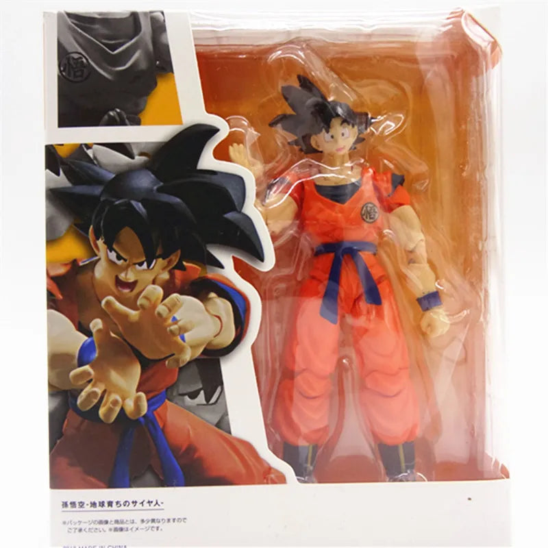 Bandai Dragon Ball Z Son Goku Figure SHF S.H.Figuarts Goku War Damage Super Saiya Anime Action Figures Model Toys Birthday Gift
