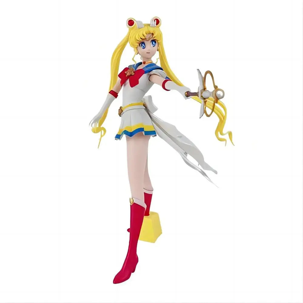 23 см Sailor Moon Аниме фигурка Sailor Mars Меркурий Юпитер Венера Сатурн екшън фигурка модел детски колекционерски играчки подарък за рожден ден