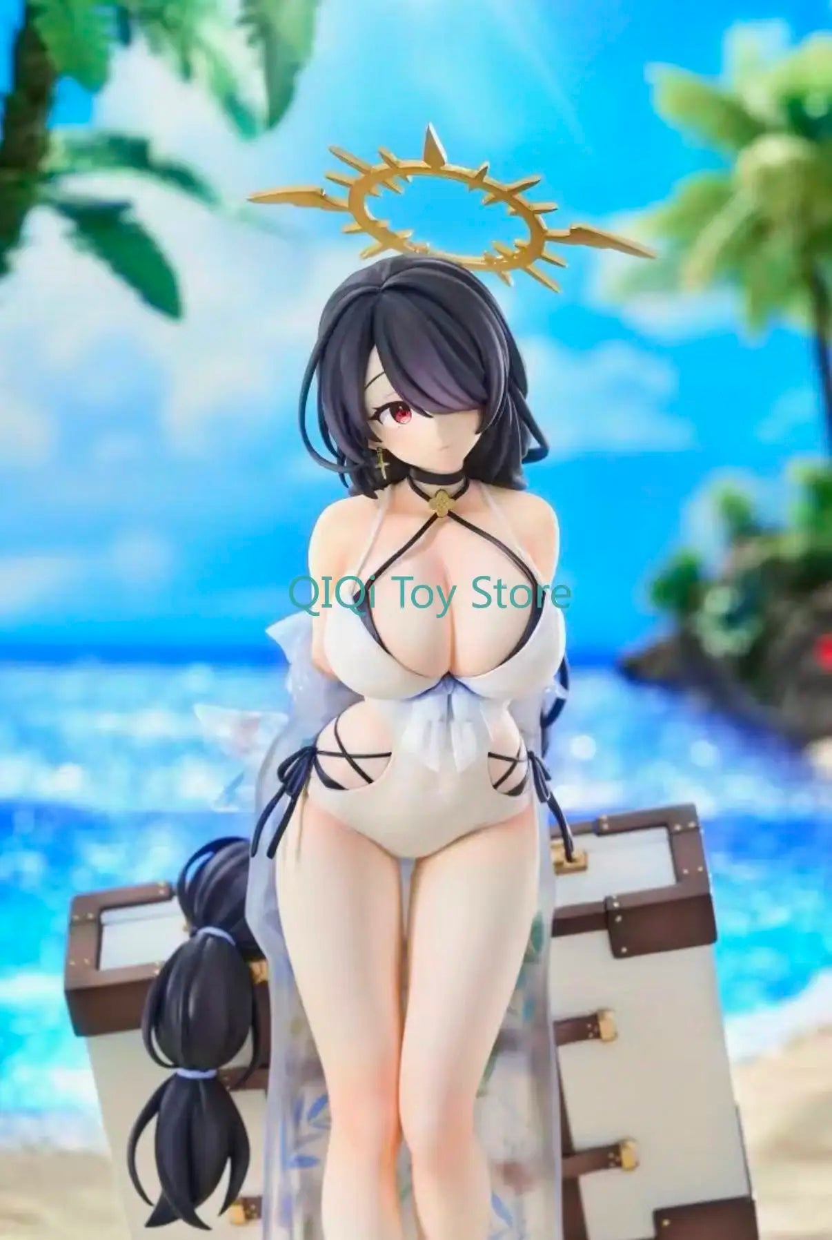 in stock Azure as a leaf to the sun, swimsuit hand-made  About 31cm high, 1/7 proportion PVC