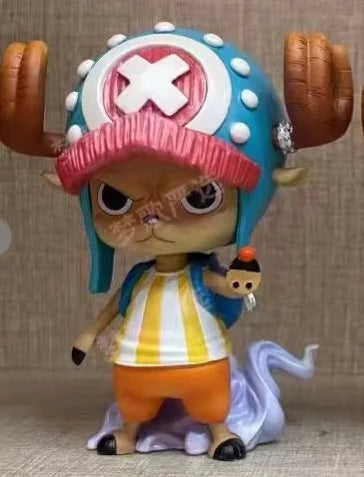 One Piece Post 2 Years Q Version Tony Tony Chopper Figure Trendy Collectible Desktop Computer Case Decor Ornament For Anime Fans