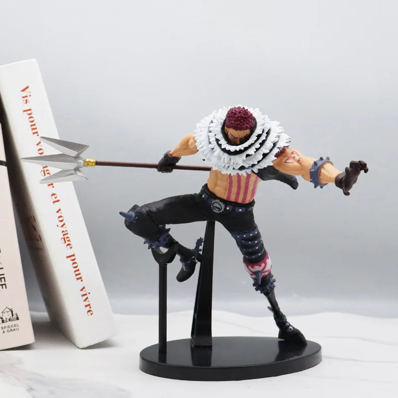 15cm One Piece Anime Character Katakuri Doll PVC Model Doll Collection Toy Gift for Children