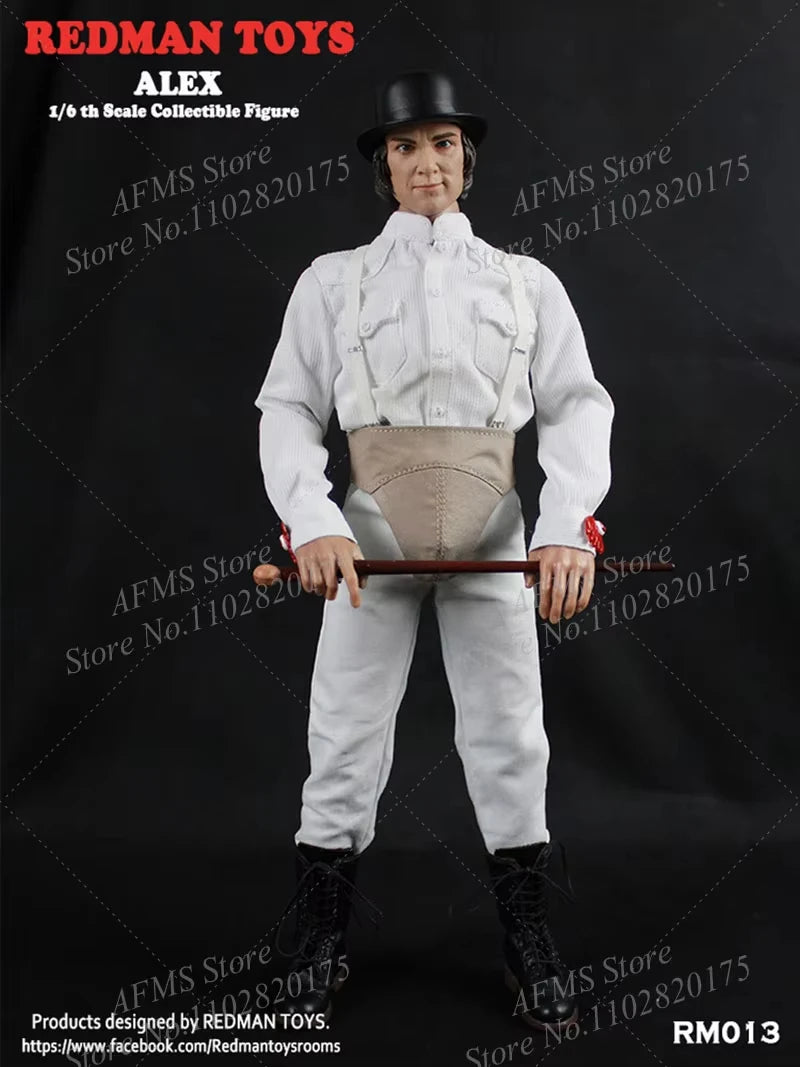 REDMAN TOYS RM013 1/6 Scale Men Soldier Violent Teenagers Alex Classic Novel A Clockwork Orange Full Set 12inch Action Figure
