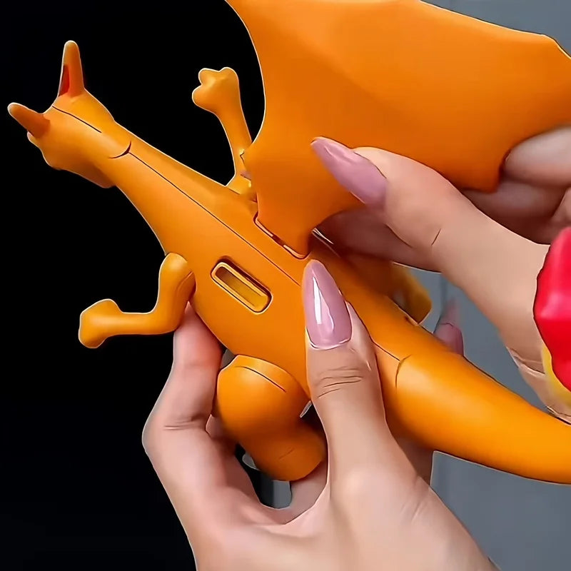 Creative Cartoon Treasure Cute Fire-Breathing Dragon Humidifier Children'S Desktop Ornaments Toys Small Dolls Hand-Made Gifts