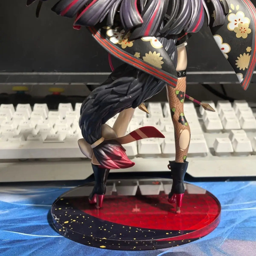 Blue Archive Wakamo Standing Position Game Girl Figure Model Statue Boys Collection Desktop Decoration Ornament Toys Gifts